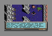 Bad Blood for Commodore 64 - Care to make a deal with this merchant?