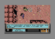 Bad Blood for Commodore 64 - Welcome to a village!