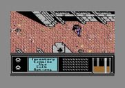 Bad Blood for Commodore 64 - Exploring a city.