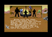 Bad Blood for Commodore 64 - About the characters...