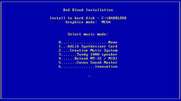 Bad Blood for IBM PC/Compatibles - Sound hardware options.