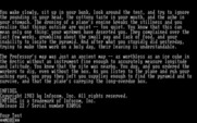 Infidel for IBM PC/Compatibles - Introduction and title screen.