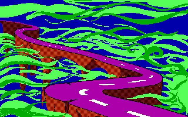 Adventures of Beetlejuice: Skeletons in the Closet IBM PC/Compatibles Screenshot: A level introduction.
