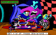 Adventures of Beetlejuice: Skeletons in the Closet for IBM PC/Compatibles - Game over.