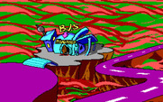 Adventures of Beetlejuice: Skeletons in the Closet for IBM PC/Compatibles - The game begins...