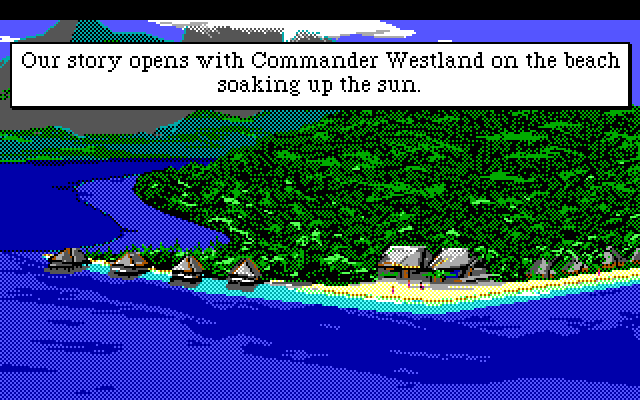 Code-Name: Iceman IBM PC/Compatibles Screenshot: Part of the introduction.