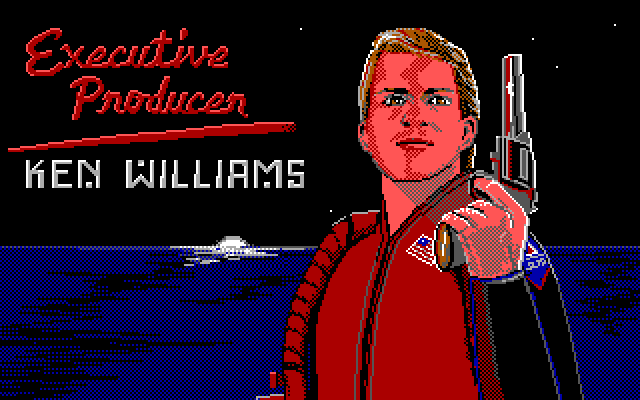 Code-Name: Iceman IBM PC/Compatibles Screenshot: One of the credits screens.