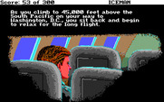 Code-Name: Iceman for IBM PC/Compatibles - Cutscene as you leave the island.