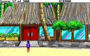 Code-Name: Iceman for IBM PC/Compatibles - Outside one of the resort buildings.