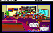Code-Name: Iceman for IBM PC/Compatibles - Arrived at the bar.