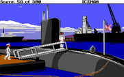 Code-Name: Iceman for IBM PC/Compatibles - Boarding a submarine...