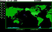 Code-Name: Iceman for IBM PC/Compatibles - Setting a course.