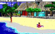Code-Name: Iceman for IBM PC/Compatibles - The opening location.