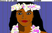Code-Name: Iceman for IBM PC/Compatibles - One of the girls you'll encounter.