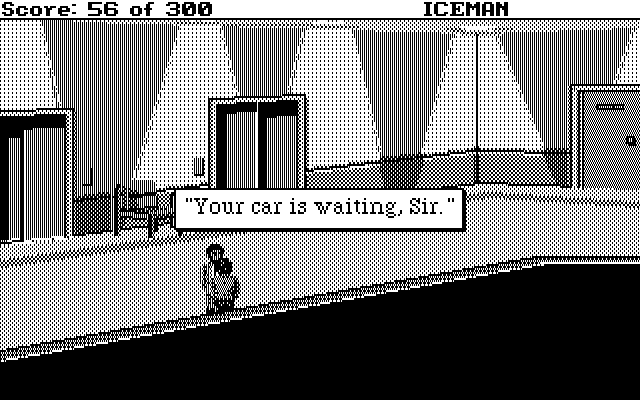 Code-Name: Iceman IBM PC/Compatibles Screenshot: Briefing done, time to head out...