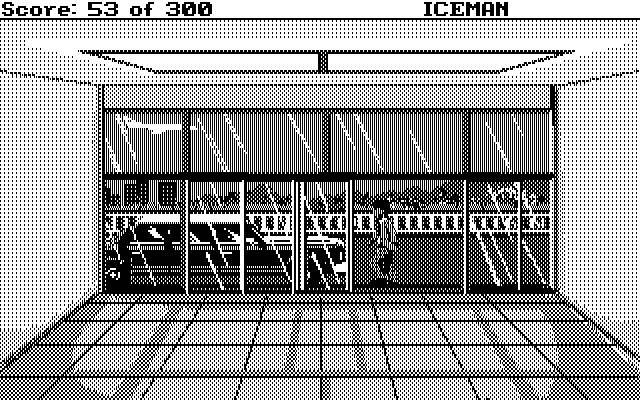 Code-Name: Iceman IBM PC/Compatibles Screenshot: Arriving at the airport...