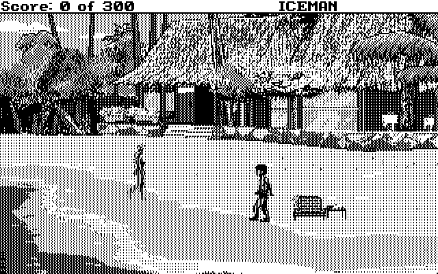 Code-Name: Iceman IBM PC/Compatibles Screenshot: The game begins here...