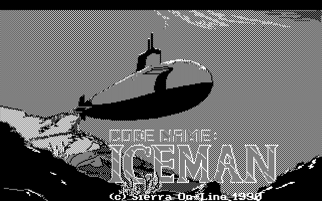 Code-Name: Iceman IBM PC/Compatibles Screenshot: Title screen.