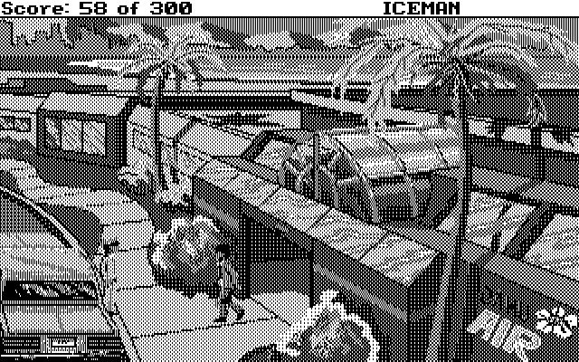 Code-Name: Iceman IBM PC/Compatibles Screenshot: Leaving again for my next destination.