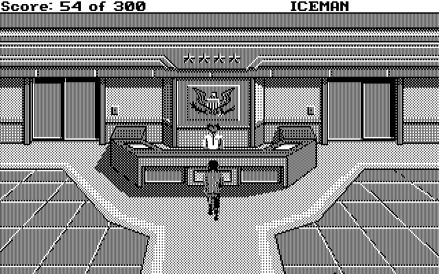 Code-Name: Iceman IBM PC/Compatibles Screenshot: Entrance to the Pentagon.