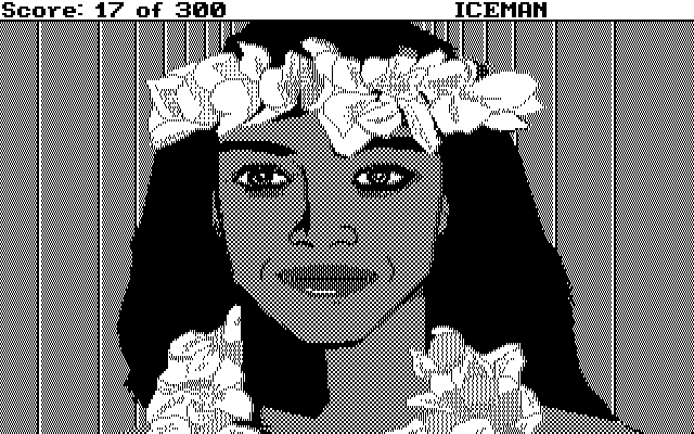 Code-Name: Iceman IBM PC/Compatibles Screenshot: One of the girls you'll meet.