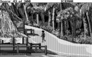Code-Name: Iceman for IBM PC/Compatibles - Exploring the island...