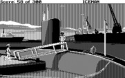 Code-Name: Iceman for IBM PC/Compatibles - Boarding a submarine...