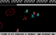 International Hockey for IBM PC/Compatibles - Chasing the puck...