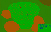 NCR Country Club for IBM PC/Compatibles - Some greens have a lot of hills.