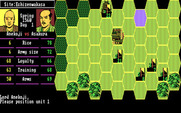 Nobunaga's Ambition for IBM PC/Compatibles - Attack! Positioning units...