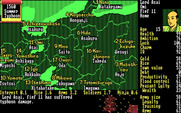 Nobunaga's Ambition for IBM PC/Compatibles - Drat, typhoon damage...