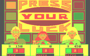 Press Your Luck for IBM PC/Compatibles - Player 3 is in the lead...so far.