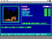 Curse of the Azure Bonds for Macintosh - You can camp for the night...