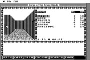 Curse of the Azure Bonds for Macintosh - Exploring the town.