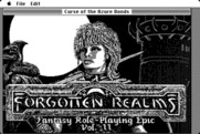 Curse of the Azure Bonds for Macintosh - Title screen 2.