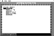 Curse of the Azure Bonds for Macintosh - Pick the race of your new character.