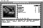 Curse of the Azure Bonds for Macintosh - The royal carriage arrives!