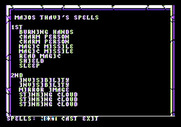 Curse of the Azure Bonds for Apple II - Cast a spell during the battle?