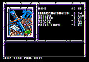 Curse of the Azure Bonds for Apple II - Battle won, now take some treasures...