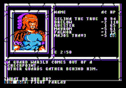 Curse of the Azure Bonds for Apple II - A guard found me!