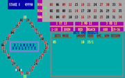 Vegas Games for IBM PC/Compatibles - Diamond Roulette: Made a bet, and the wheel spins.