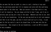 Vegas Games for IBM PC/Compatibles - Solitaire: instructions continued...