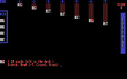 Vegas Games for IBM PC/Compatibles - Solitaire: starting a game.