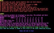Vegas Games for IBM PC/Compatibles - Video Blackjack: how to play the game.