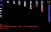 Vegas Games for IBM PC/Compatibles - Solitaire: when you quit, the cards are shown to you.