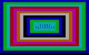 Vegas Games for IBM PC/Compatibles - Video Blackjack: title screen.
