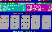 Vegas Games for IBM PC/Compatibles - Video Poker: I got two pair!