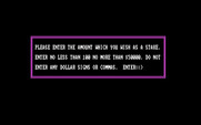 Vegas Games for IBM PC/Compatibles - Video Blackjack:  what are the stakes?