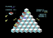 J-Bird for Commodore 64 - Avoid the blue ball, but the green one is safe to touch...