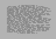 J-Bird for Commodore 64 - Game instructions, part 1.